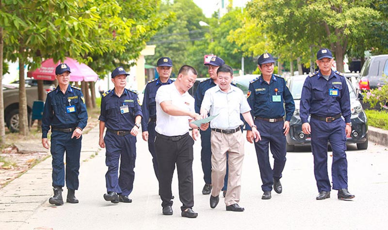bao ve khu do thi nhà lien ke